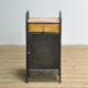 Nightstand with marble top, circa 1920