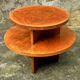 Table à thé Art Déco en noyer