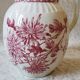 Creil and Montereau 19th century toilet set - Rare Chrysanthème model