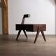 Bureau Pierre Jeanneret avec lampe intégrée, Chandigarh, années 1950