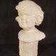 Old plaster bust - The gracious child
