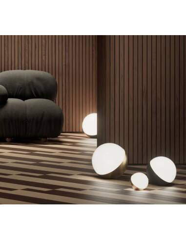 Table lamp/floor lamp, small model VL Studio by Louis Poulsen