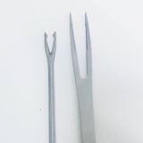 12 fourchettes à fondue Le Creuset années 1970