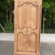 Louis XV boarding school wardrobe renovated in solid raw oak bonnetière