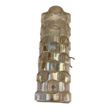 Wall lamp in amber glass 1970