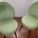 Paire de chaises coktail Robustab en moumoute