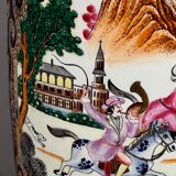 Vase, relief paint, gilding