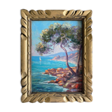 Table HSP Mediterranean Marine Signed around 1950