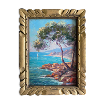 Table HSP Mediterranean Marine Signed around 1950