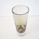 1960 Smoked Glass Roll Vase