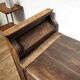 Banc d'église coffre en bois XVIIIème