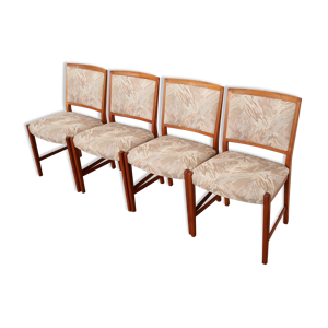 ensemble de quatre chaises - danemark