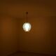 Lampe à suspension Carlo Nason LS134 pour Mazzega Italie années 1960