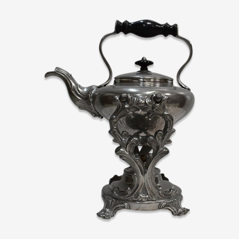 Samovar en Cuivre Argenté, style Louis XV – 2ème moitié du XIXe