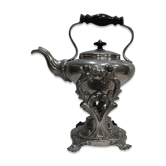 Samovar en Cuivre Argenté, style Louis XV – 2ème moitié du XIXe