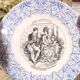 Talking plates from Gien "Our children"