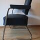Industrial PULLMAN chair 60 sad vintage blue