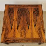 Scandinavian square rosewood coffee table