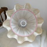 doubled skirted lampshade