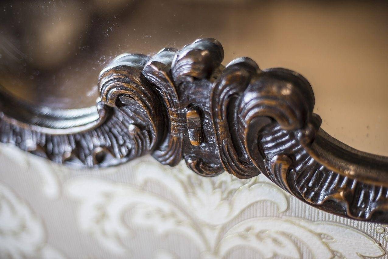 Neo-Rococo Frame Mirror, 1930s