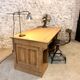 Former oak desk of the BNF