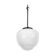 Suspension Czech opaline Teardrop