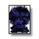 "Jimi Hendrix" polish poster by Waldemar Swierzy, official reprint 1974