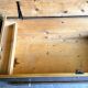 Antique 1903 French wedding chest trunk coffer, 1903 France.
