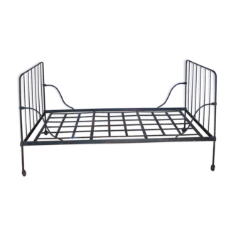 19th century wrought iron bed