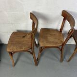 4 chaises bistrot Baumann