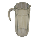 Vintage glass water pitcher