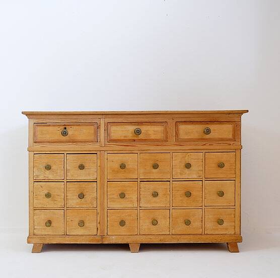 Vintage Haberdashery cabinet 18+3 Drawers