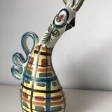 Zoomorphic ceramic bottle, Kéraluc, Georges Allier, 1950s