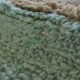 Tapis Monochrome vert et turquoise - 265 x 223 cm