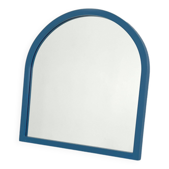 Miroir modèle 4720 bleu par Anna Castelli Ferrieri pour Kartell 1980s 65x65cm