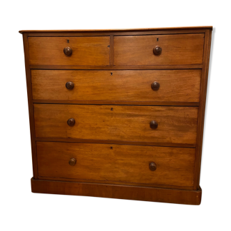 Commode Anglaise noyer fin 19ème Birmingham Liverpool