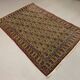 Vintage Tribal Rug 203x136 cm Wool Oriental Hand Made Rug Red, Beige, Blue