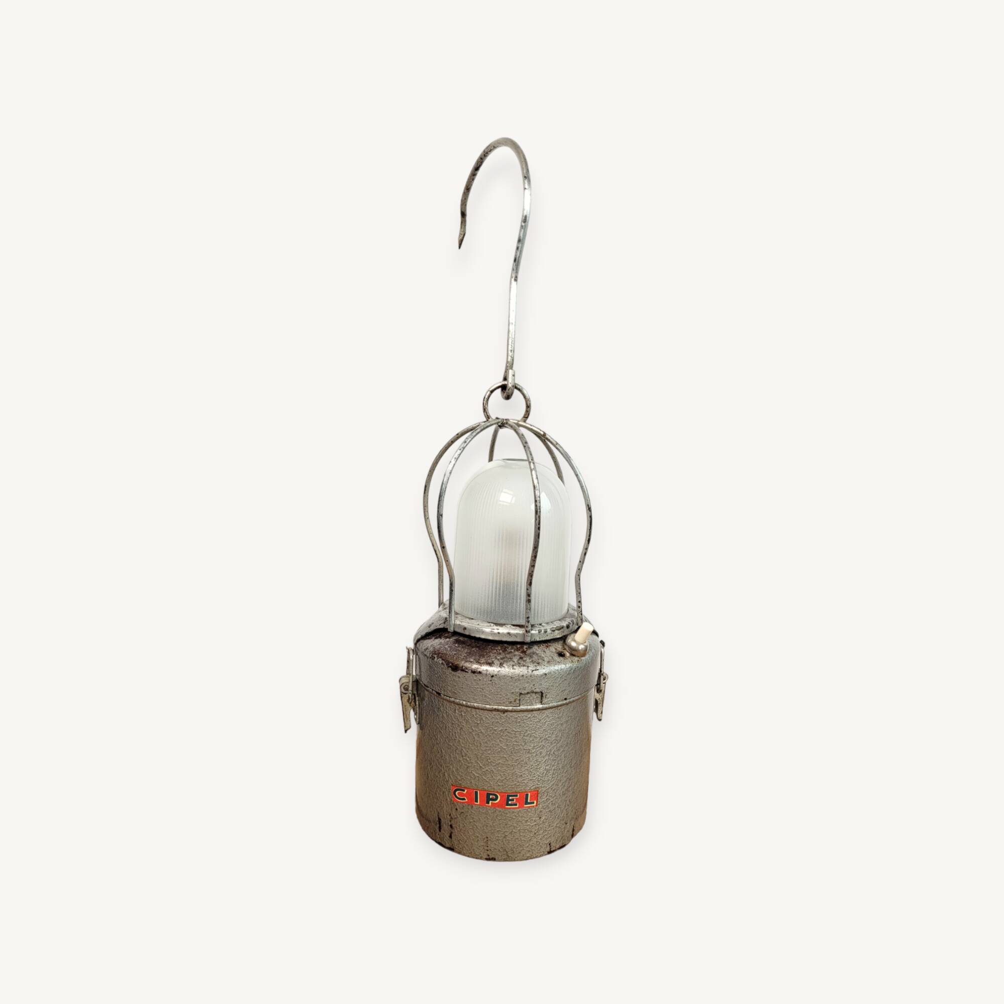 Cipel portable workshop lamp 1950