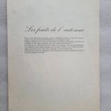 Posters The fruits of the king's garden and the fruits of autumn