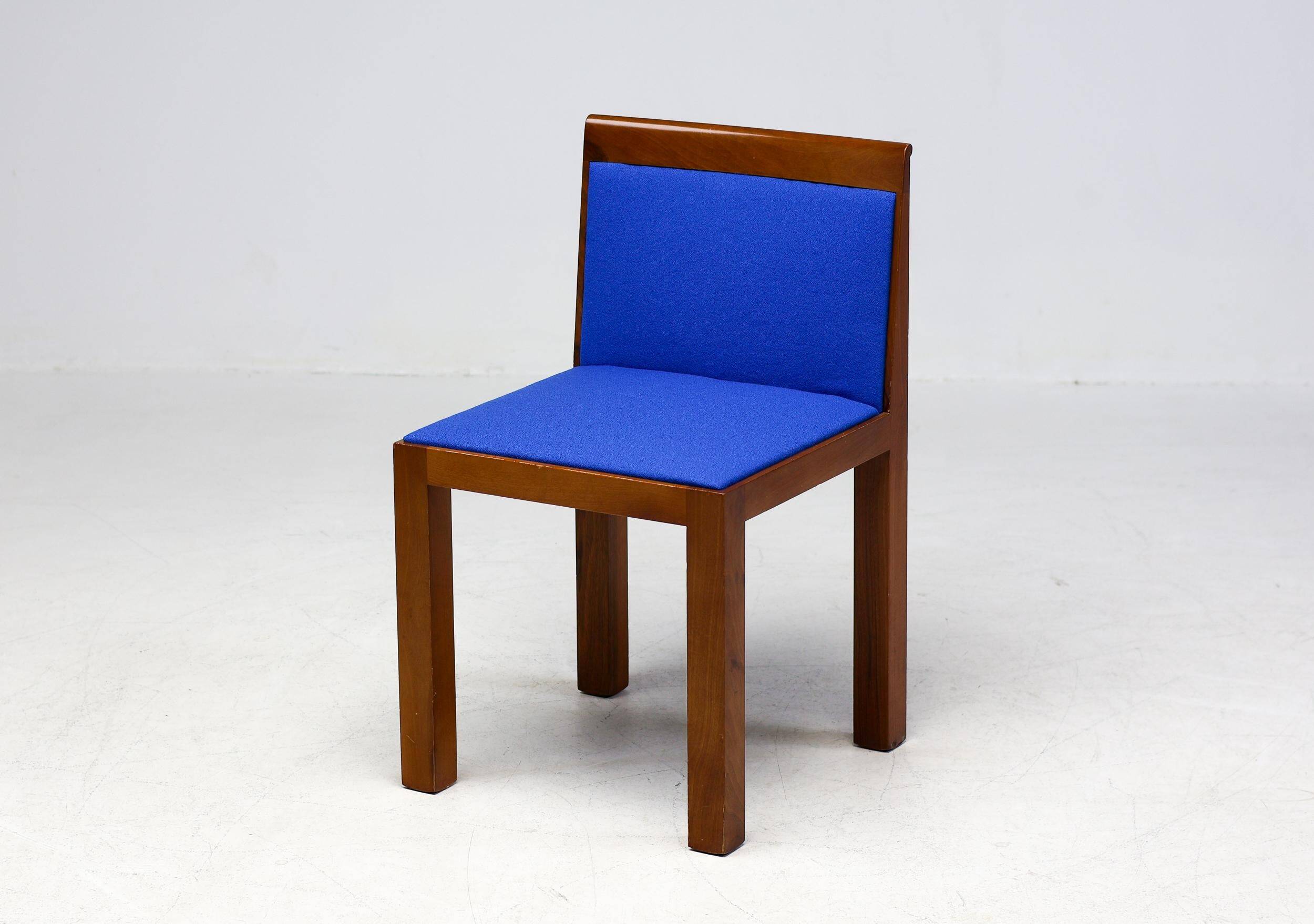 Post-modern auxiliary chair Aldo Rossi & Luca Meda "Teatro", Molteni, Italy 1985