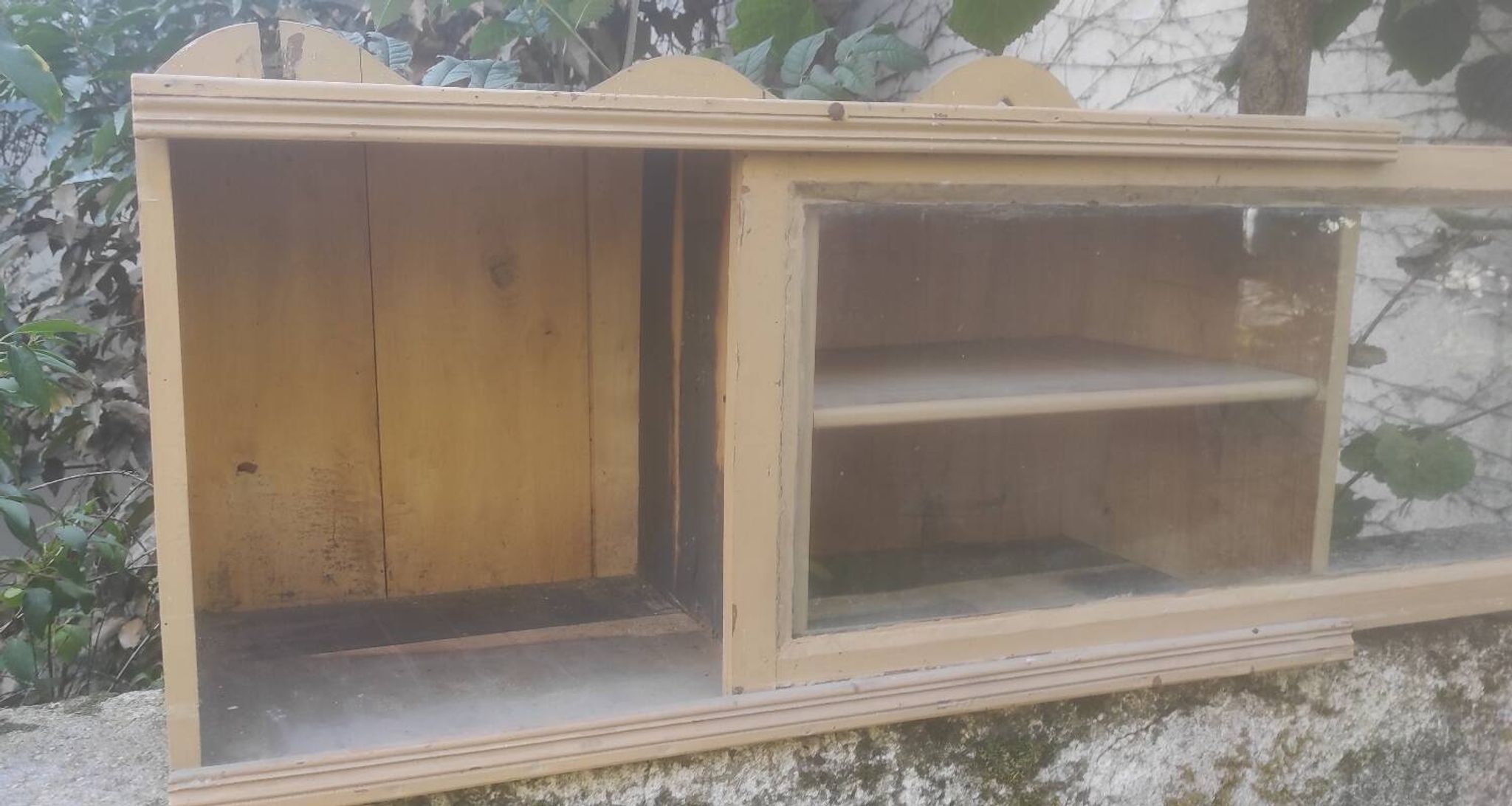 Glass shelf