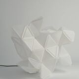 Labyrinth, Hazy, Artisan Light Sculpture with Integrated Fixture, By Republiken