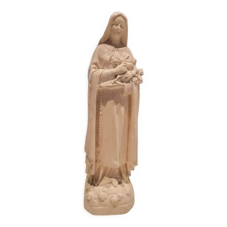 Virgin in plaster