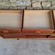 Low teak sideboard 200cm