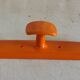 Orange wall coat rack by Syla - 1970s