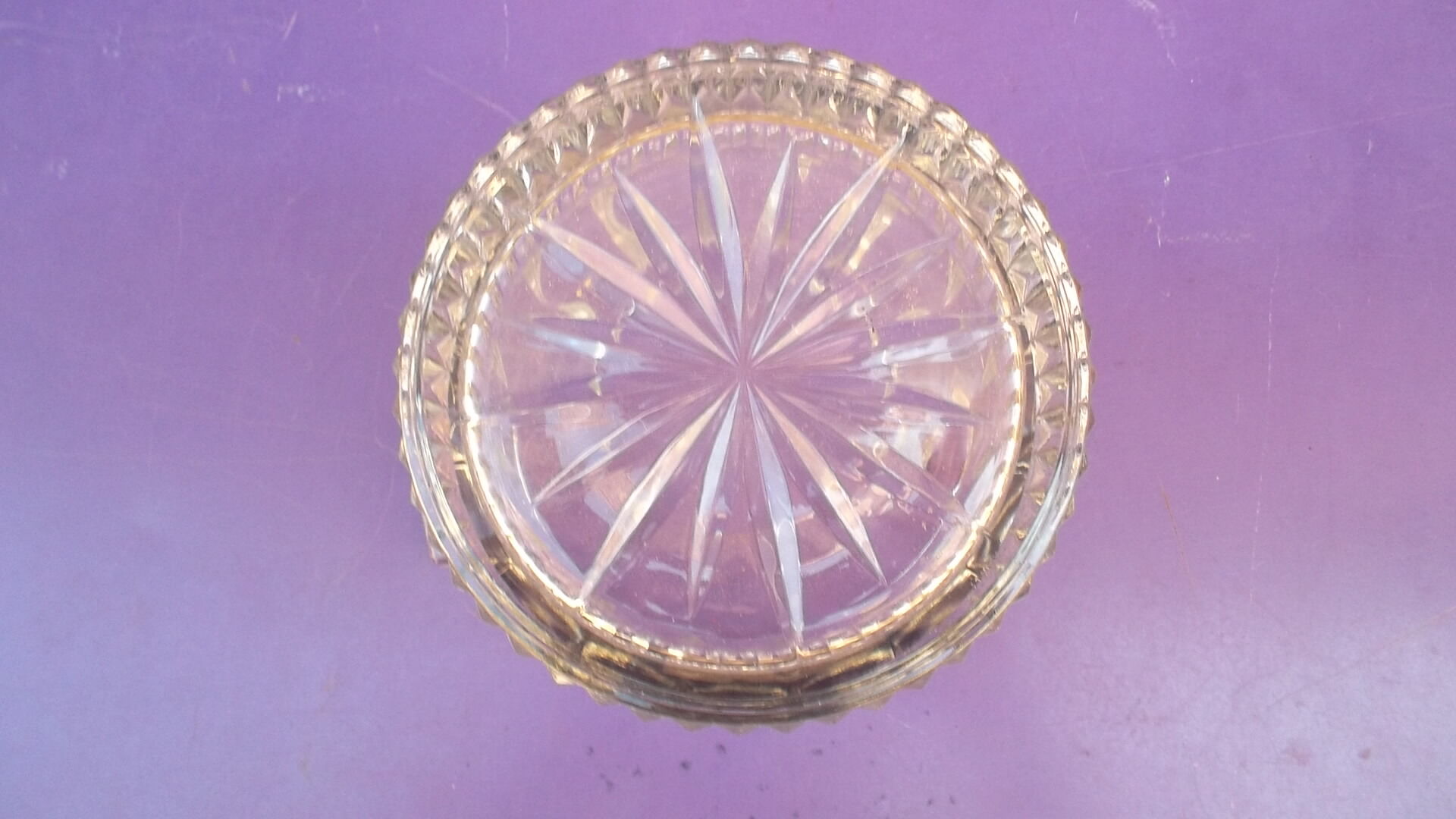 Crystal ice bucket