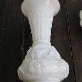 Paire de vases en opaline