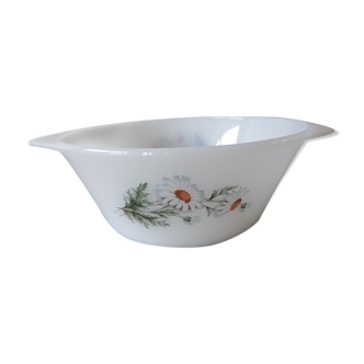 Arcopal salad bowl pattern "daisies"