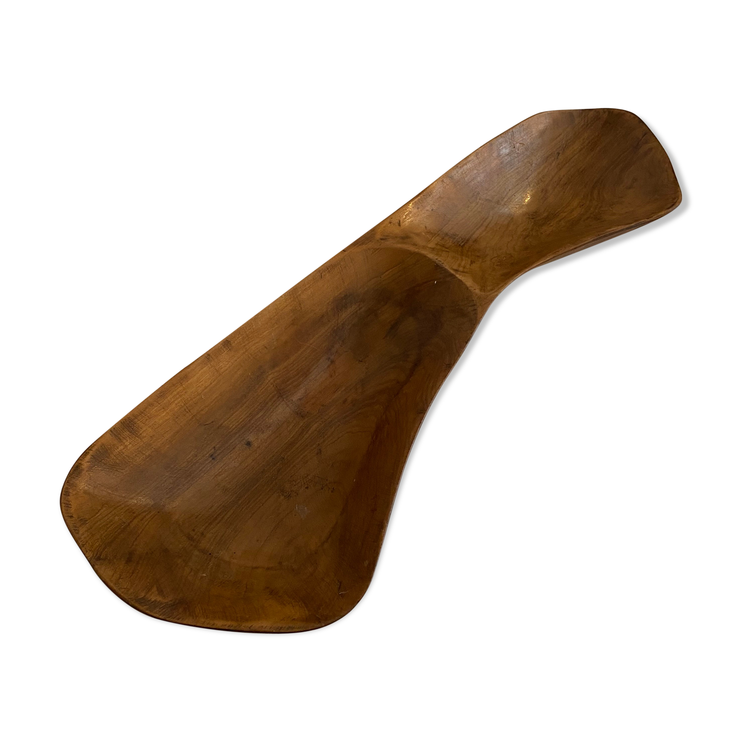 Exotic wooden trinket bowl