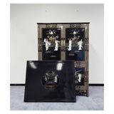 Chinese closet with stone